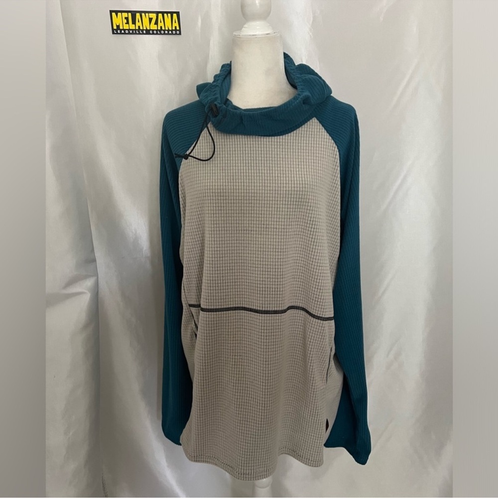 Brand New Melanzana Women’s Micro Grid Hoodie - Picture 3 of 9